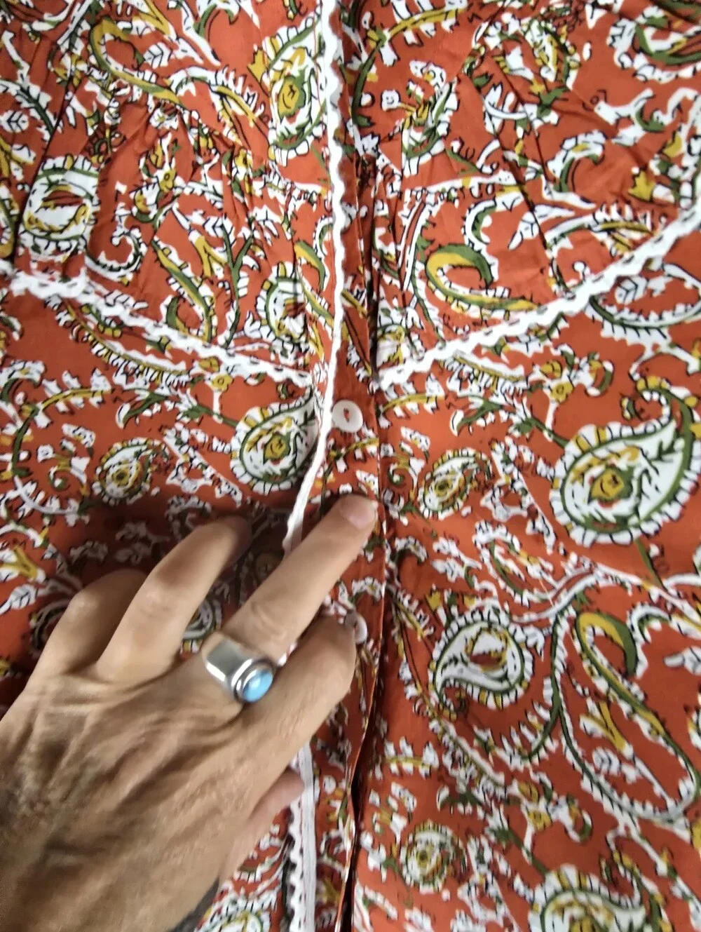 Sonmer Dorthy Blouse Terracotta Medium